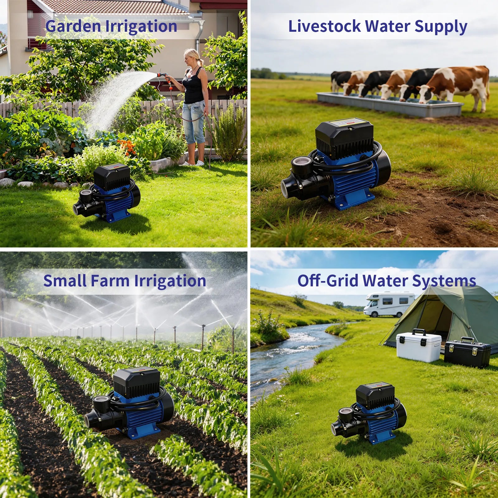 Flowatt SQB Surface Centrifugal Water Pump for farm and garden irrigation