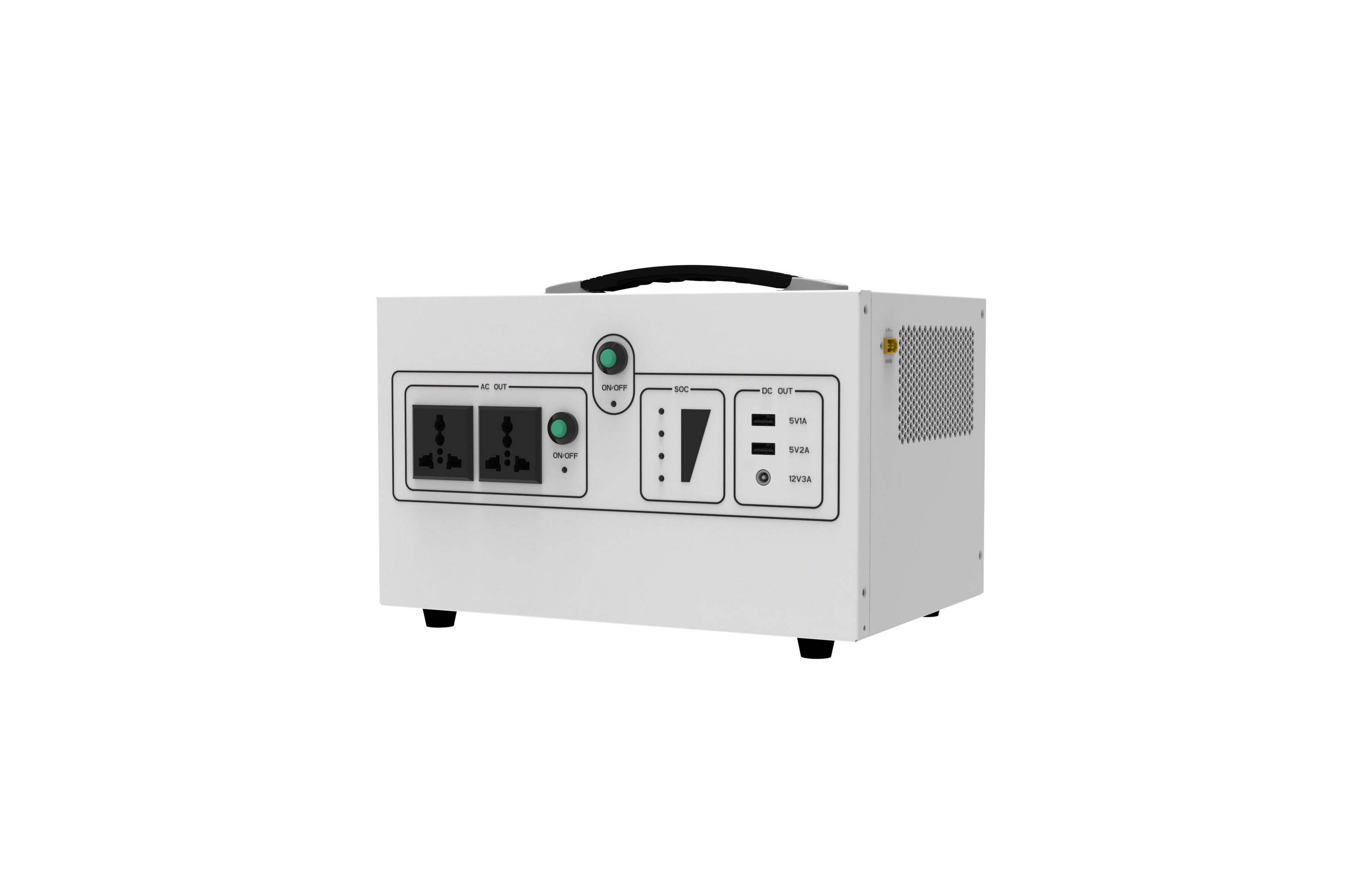 1000W LiFePO4 Solar Inverter, MPPT, 220V AC Output