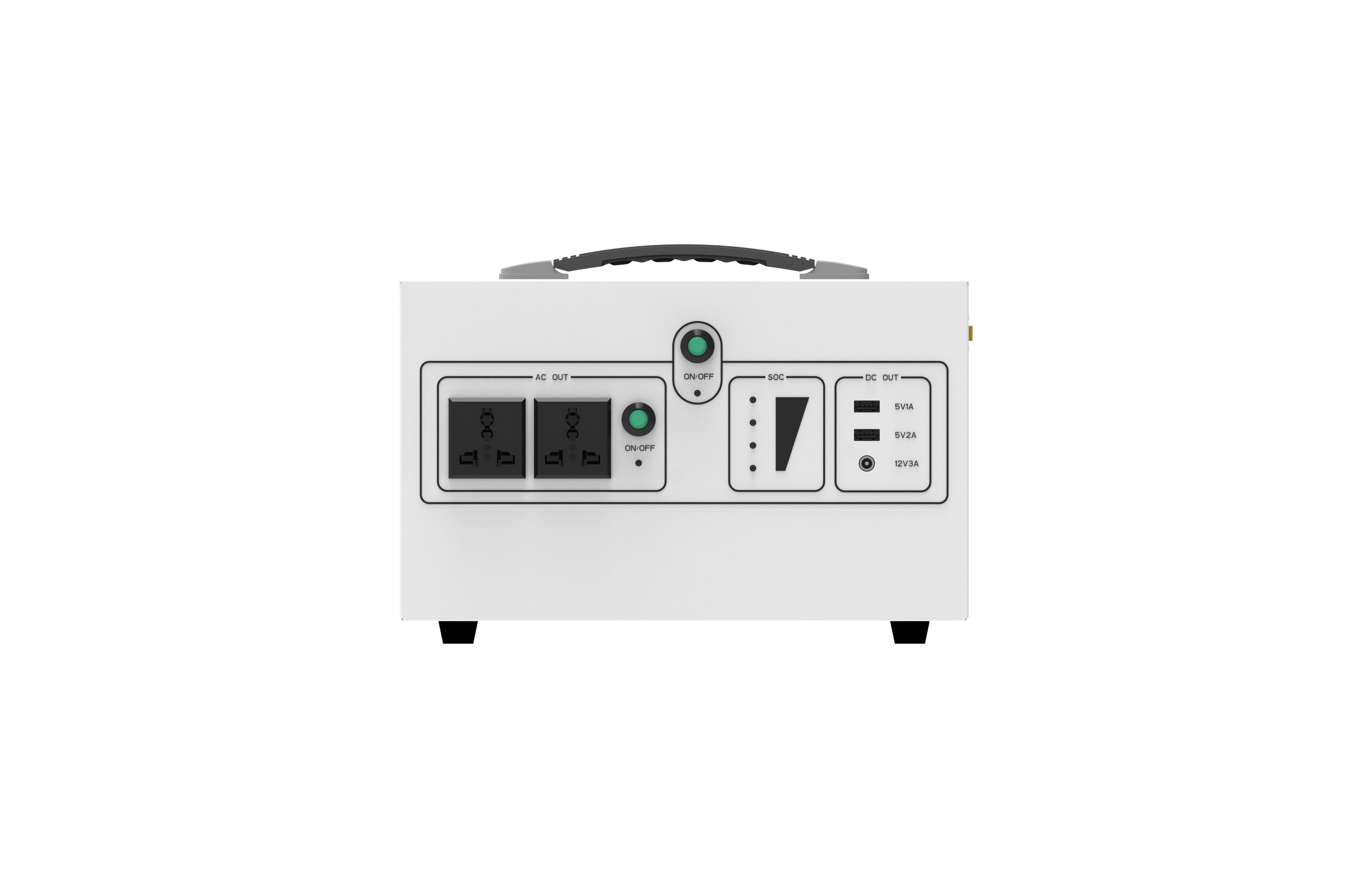 1000W LiFePO4 Solar Inverter, MPPT, 220V AC Output