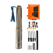 4inch 220VDC/VAC 2500W 210M Stainless Steel Solar Deep Well Pump