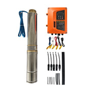3inch 90VDC 1100W 106M Stainless Steel Solar Deep Well Pump