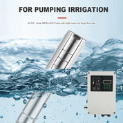 4inch 120VDC 7500W 120M Stainless Steel Solar Submersible Water Pump