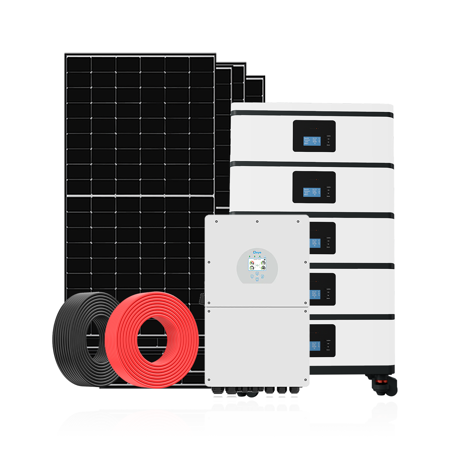 Flowatt FSD Series 16KW Solar Power Systems Single Phase Lithium Battery For Home Use