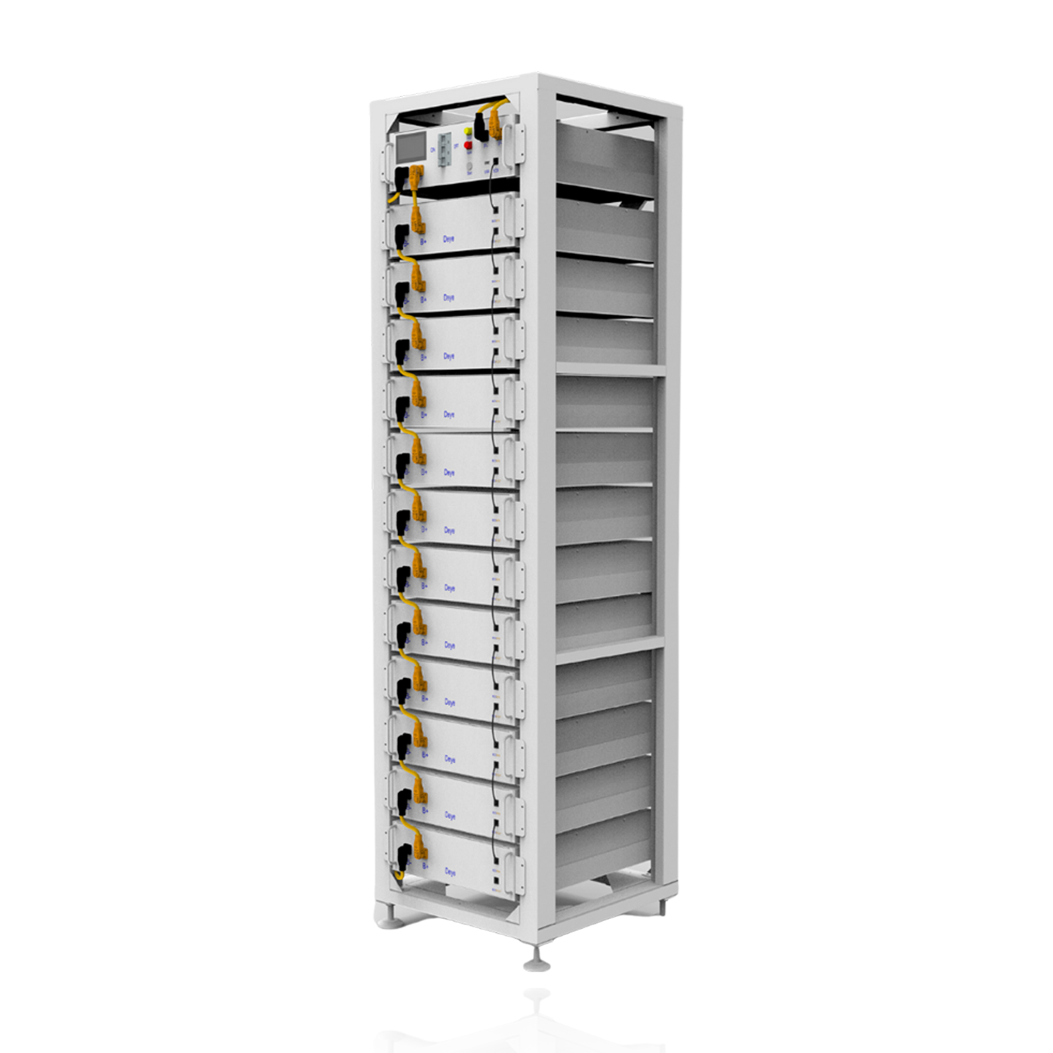 Flowatt 40KW High Voltage Solar Power Systems Three Phase Lithium Battery For Industrial Use