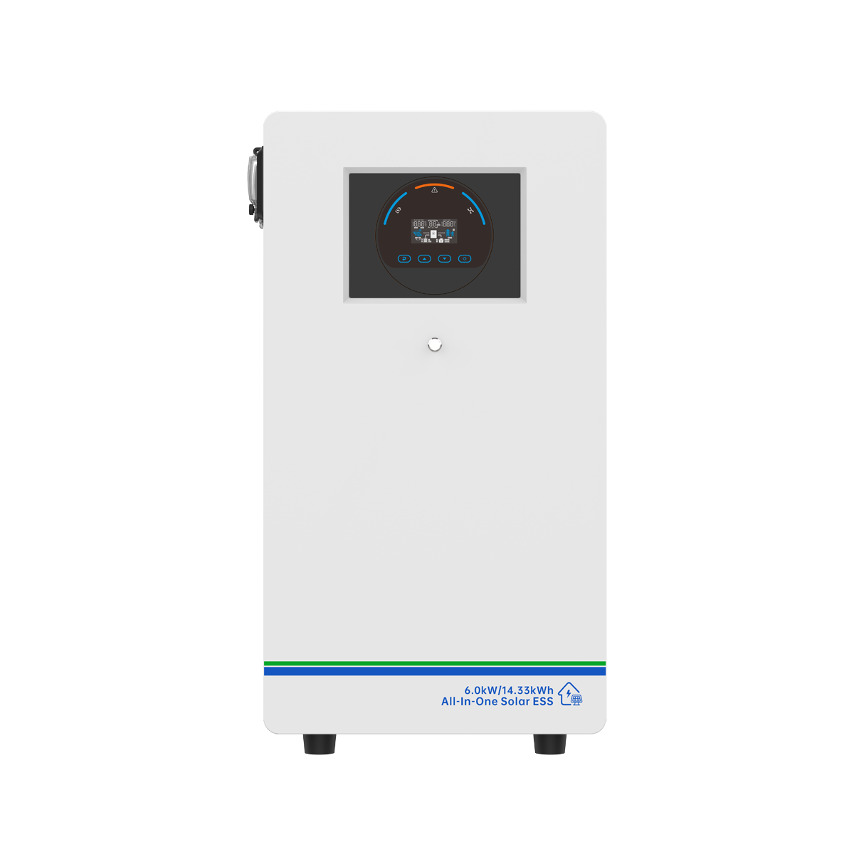 6KW Solar Inverter 51.2V 100AH LiFePO4 Lithium Battery for 6KW 15.36KWh All in One Home Energy Storage System