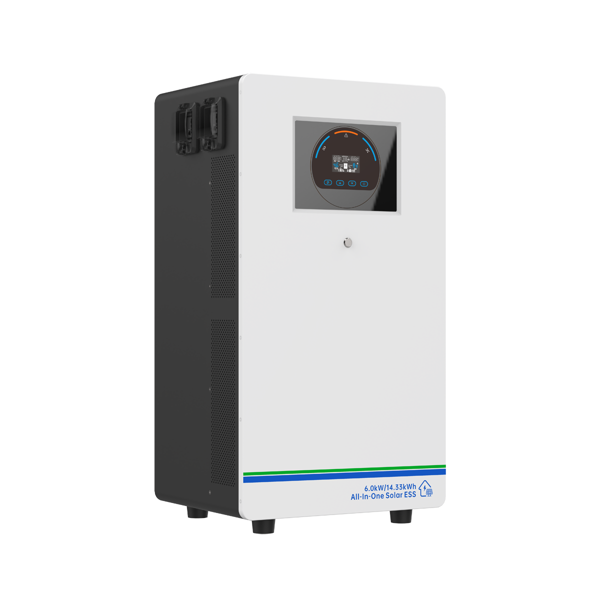 6KW Solar Inverter 51.2V 100AH LiFePO4 Lithium Battery for 6KW 15.36KWh All in One Home Energy Storage System