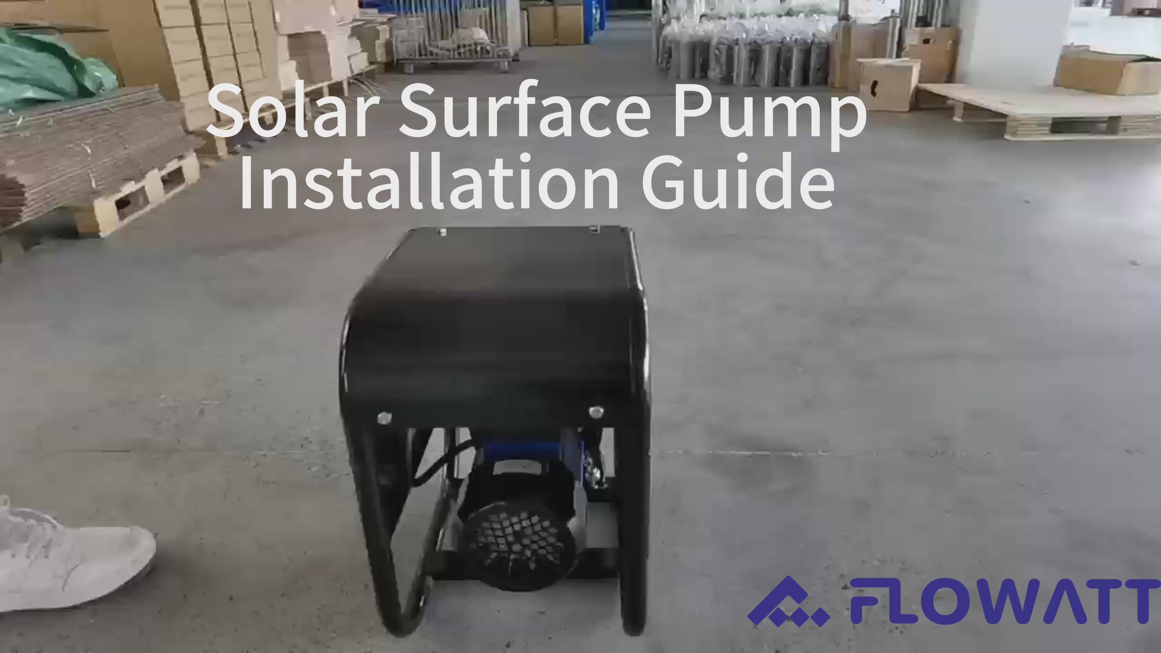 2inch 110VDC 1500W 17M Cast lron Solar Surface Centrifugal Water Pump