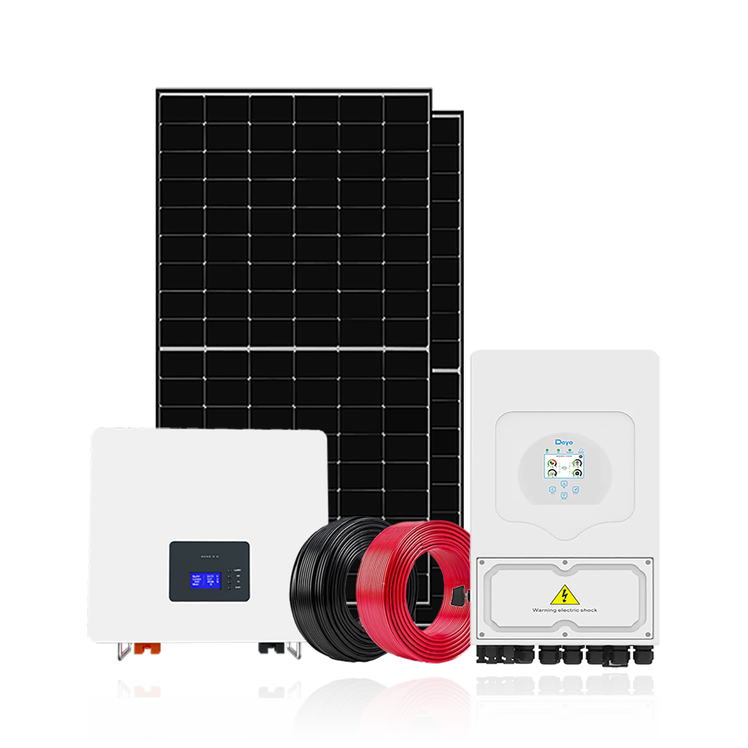 Flowatt 3.6KW Solar Power Systems Single Phase Lithium Battery For Home Use